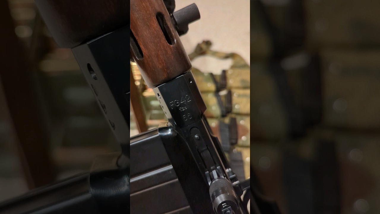 FG42 Inspection &bull; SMG Build &bull; Type E &bull; With Scope &bull; 8mm Mauser