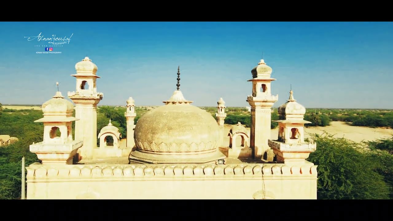 Abbasi Mosque at Derawar, Cholistan Bahawalpur 4k Video