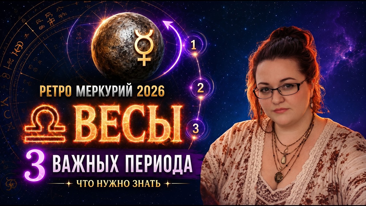 ВЕСЫ Ретро Меркурий 2026: Сколько ты стоишь? Вопрос, на который пора ответить честно