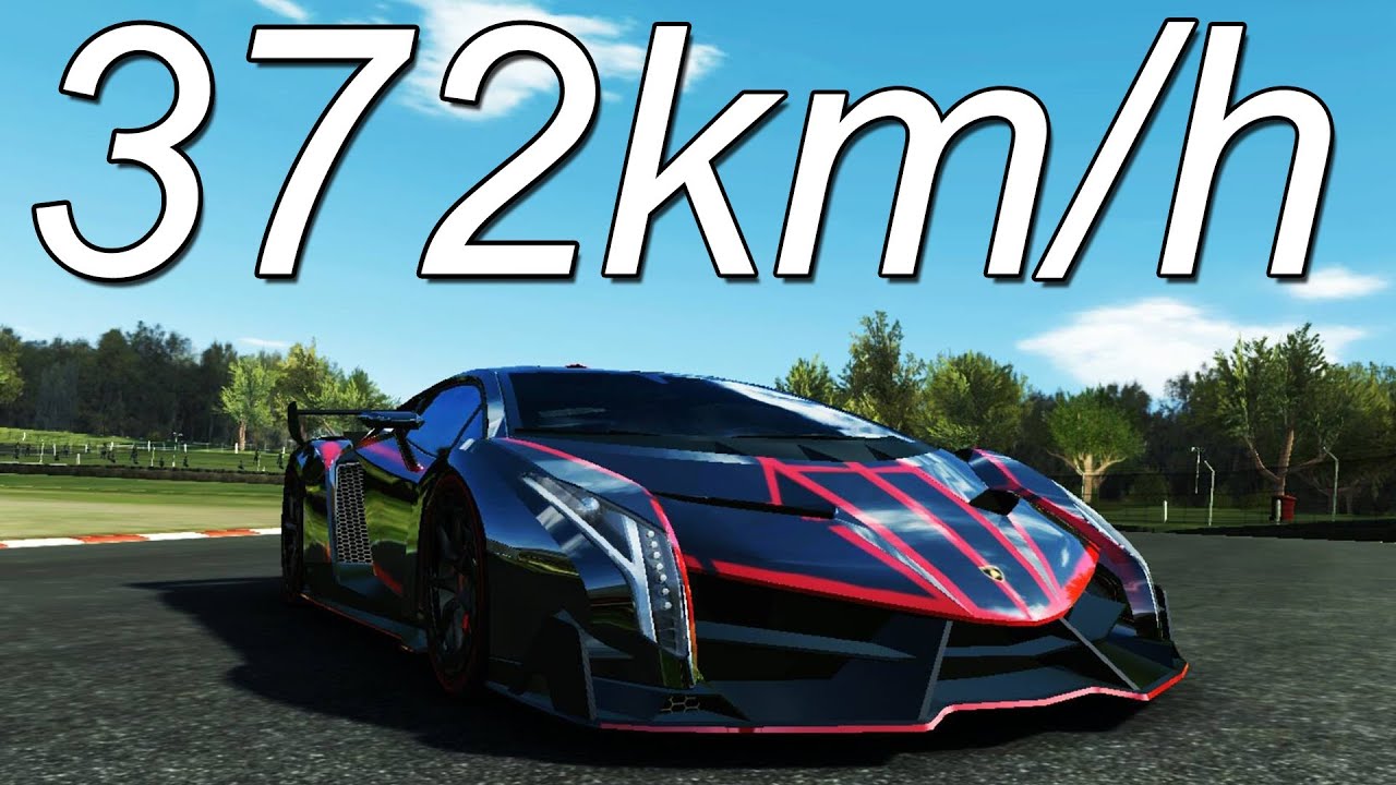 Lamborghini Veneno - 372 km/h! - Real Racing 3 Gameplay