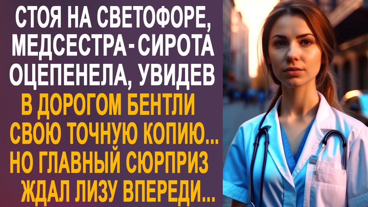 Стоя на светофоре, медсестра-сирота оторопела, увидев в дорогом Бентли свою точную копию...