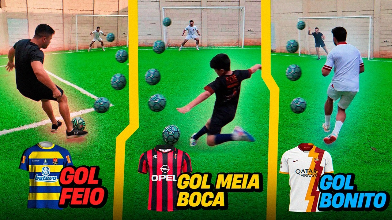 QUEM FEZ O MELHOR QUARTETO DE CAMISAS DE TIME? TEM QUE FAZER GOLAÇO PRA GANHAR A PRIME! 🤯