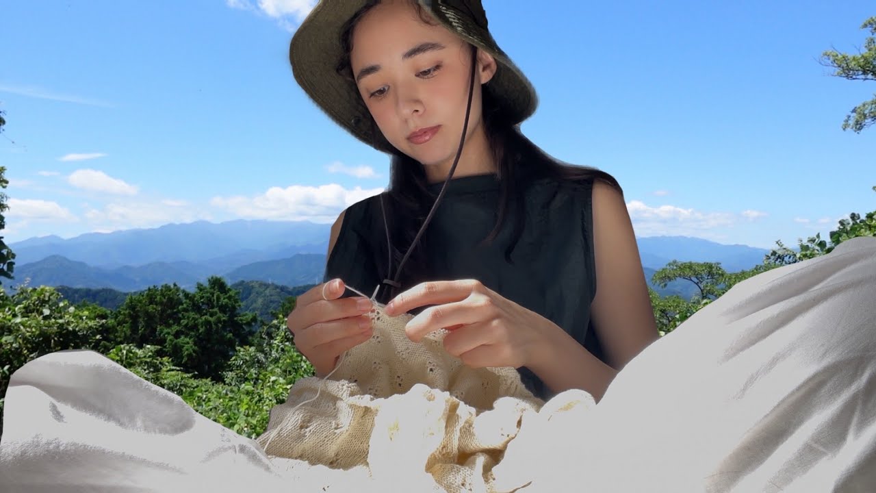 daily vlog | knitting, reading, mount takao 英語と日本語でvlog🧶⛰編み物、高尾山