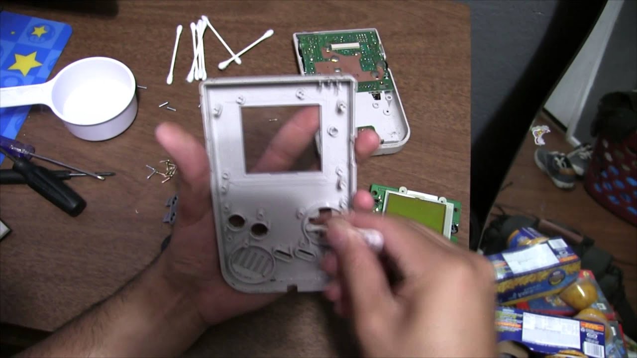 Original Gameboy and Carry Case Cleaning