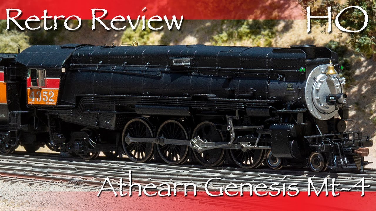 Retro Review HO Athearn Mt-4 4-8-2 SP