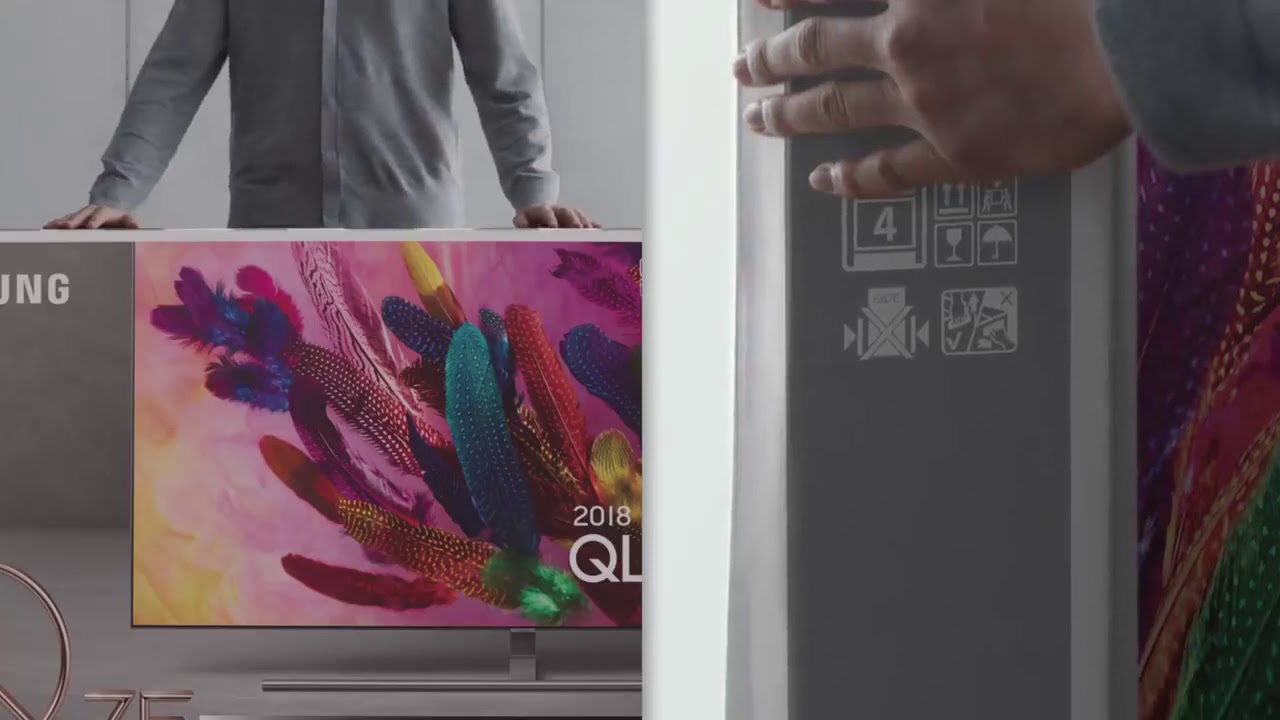 Samsung QLED TV: 2018 No Gap Wall Mount Installation