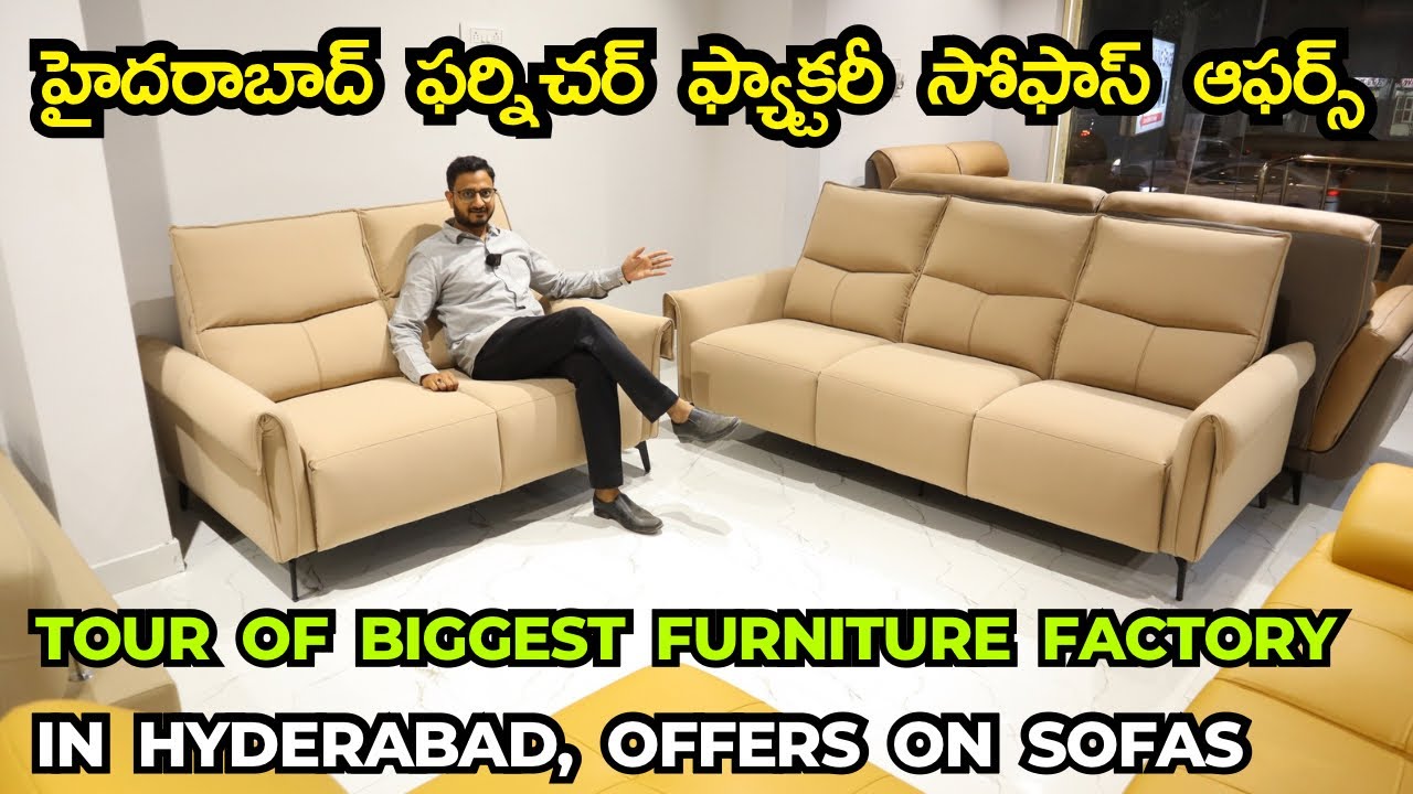 New Home Furniture Manufacturer Store Offers on Sofas, Cots and Dining Tables in Hyderabad