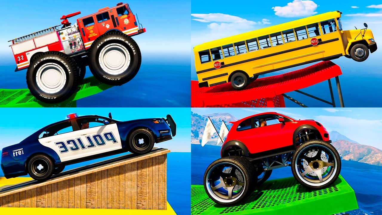 The BIGGEST Truck Water Jumps You've Ever Seen!