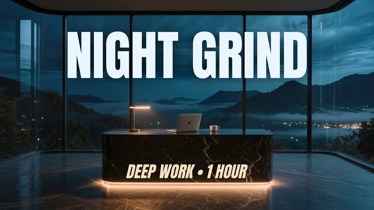 Night to Sunrise Deep Work | Stay Locked In