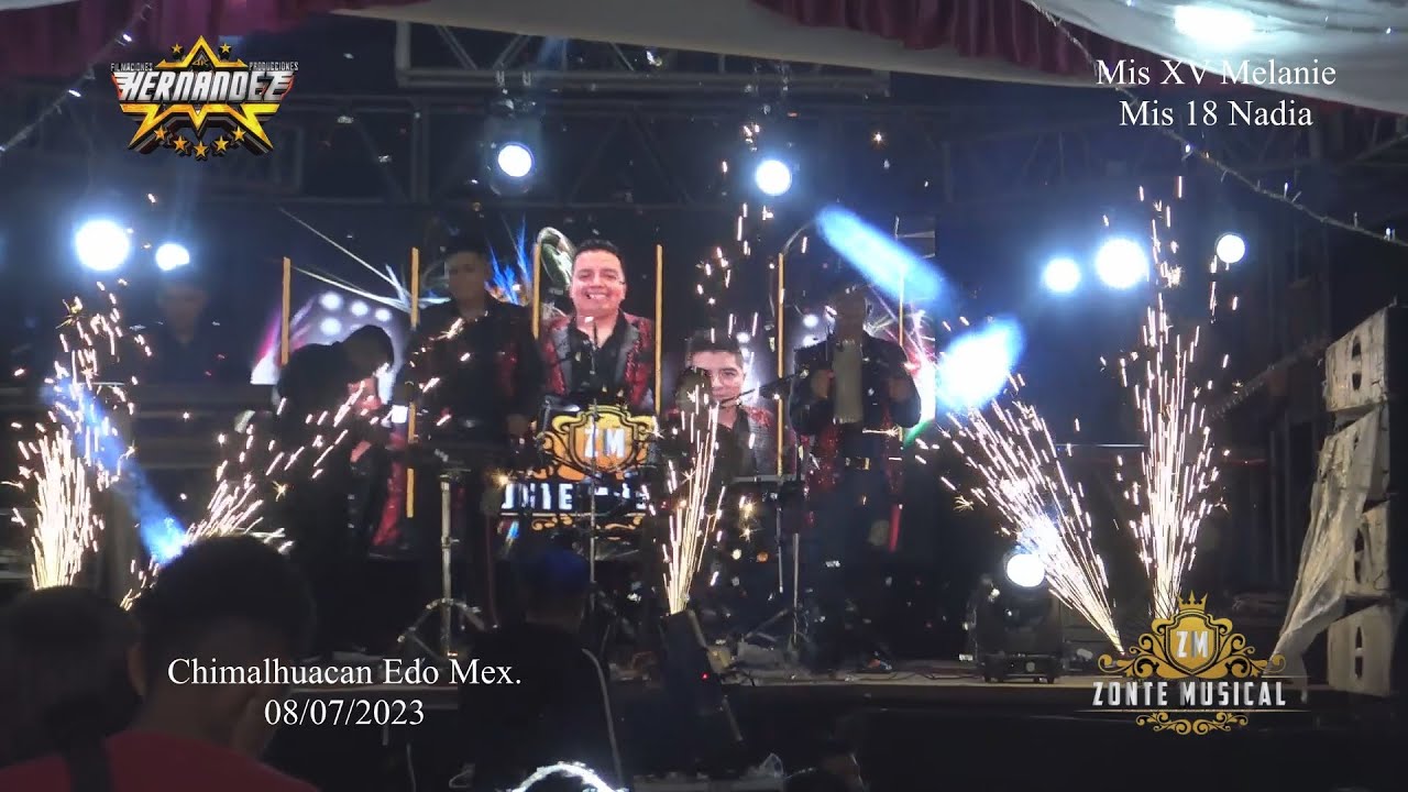 Grupo Zonte Musical /En Vivo/ Chimalhuacan Estado De Mexico Full Hd 2023