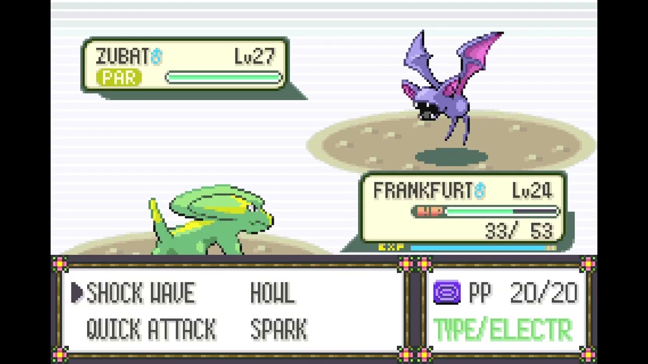 Vs Maxie 1 - Pokémon Modern Emerald