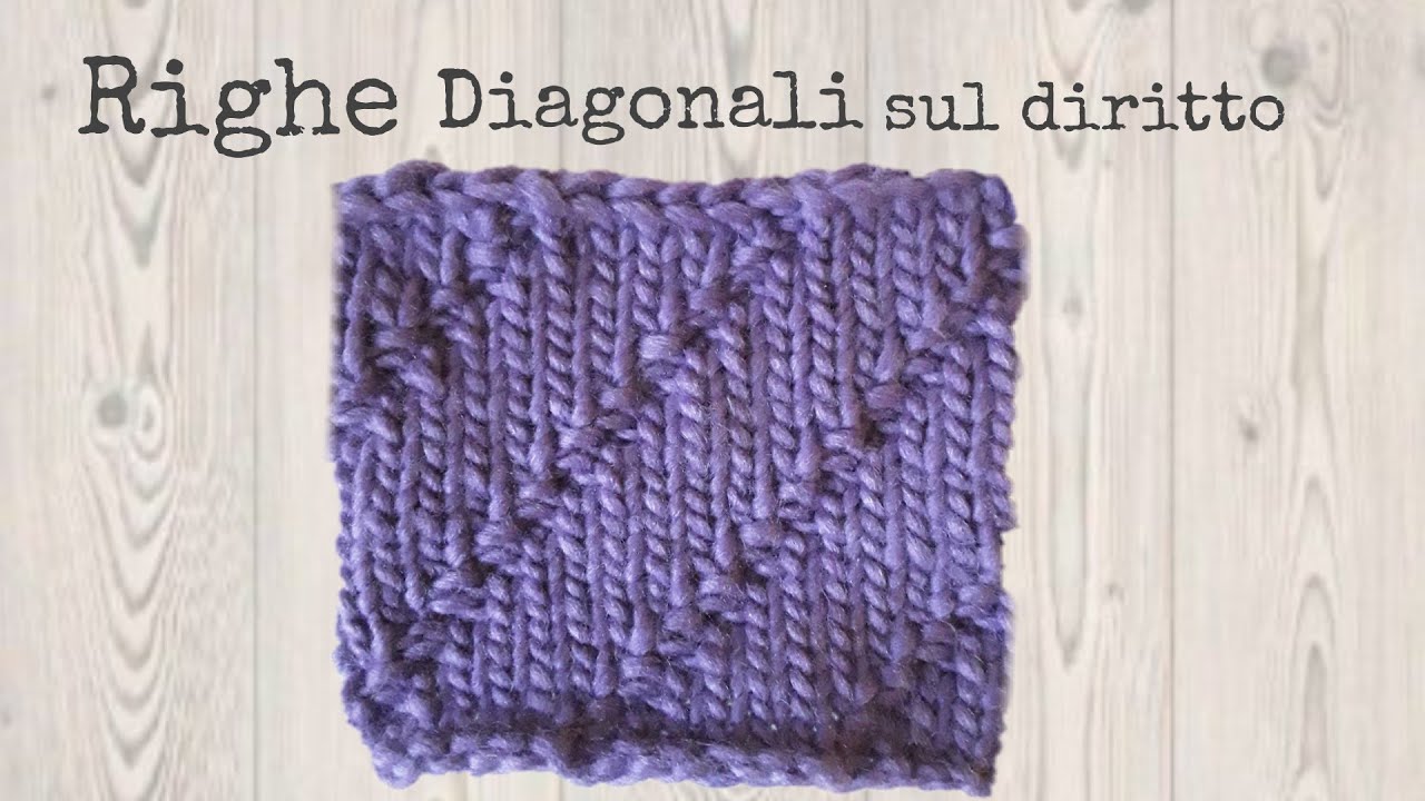 Righe Diagonali sul diritto