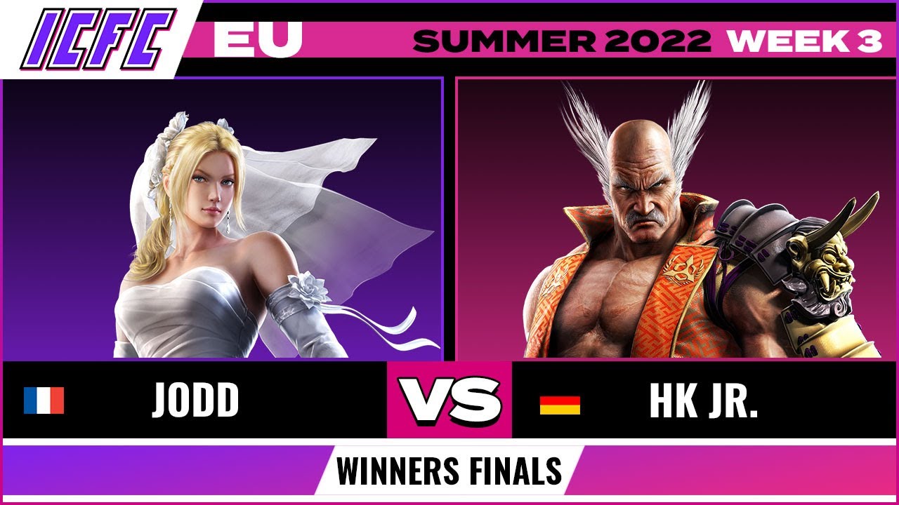 HK Jr. (Heihachi) против Jodd (Nina) — Финал победителей — ICFC TEKKEN EU: Лето 2022 — Победа 3