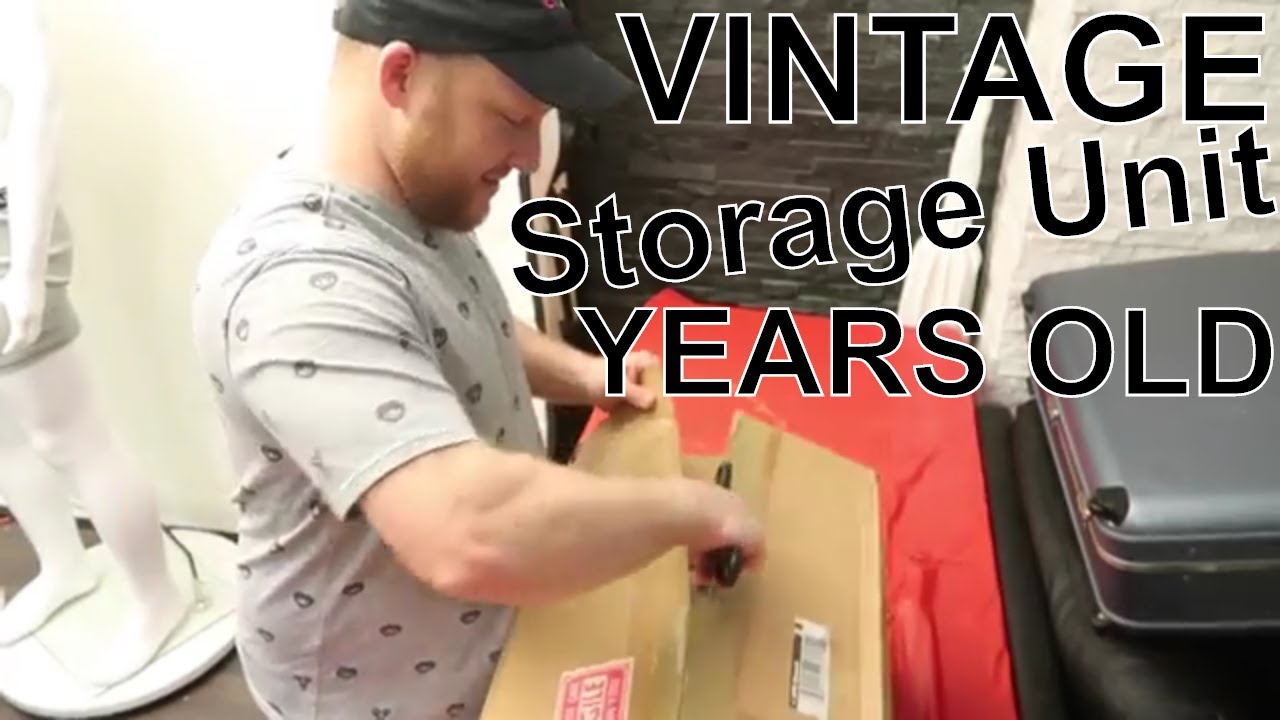 Unclaimed for Years VINTAGE Storage Unit I Bought Haul Video