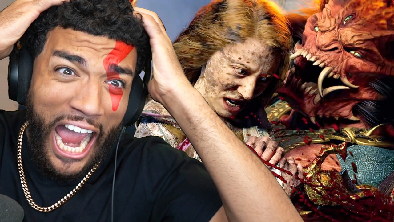 Реакция фаната God of War на новую игру God of War от LAUFEY