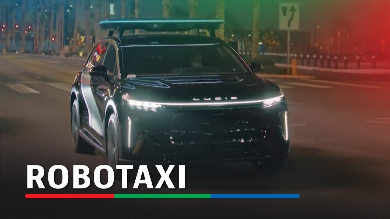 Lucid, Nuro and Uber debut robotaxi at CES | ABS-CBN News