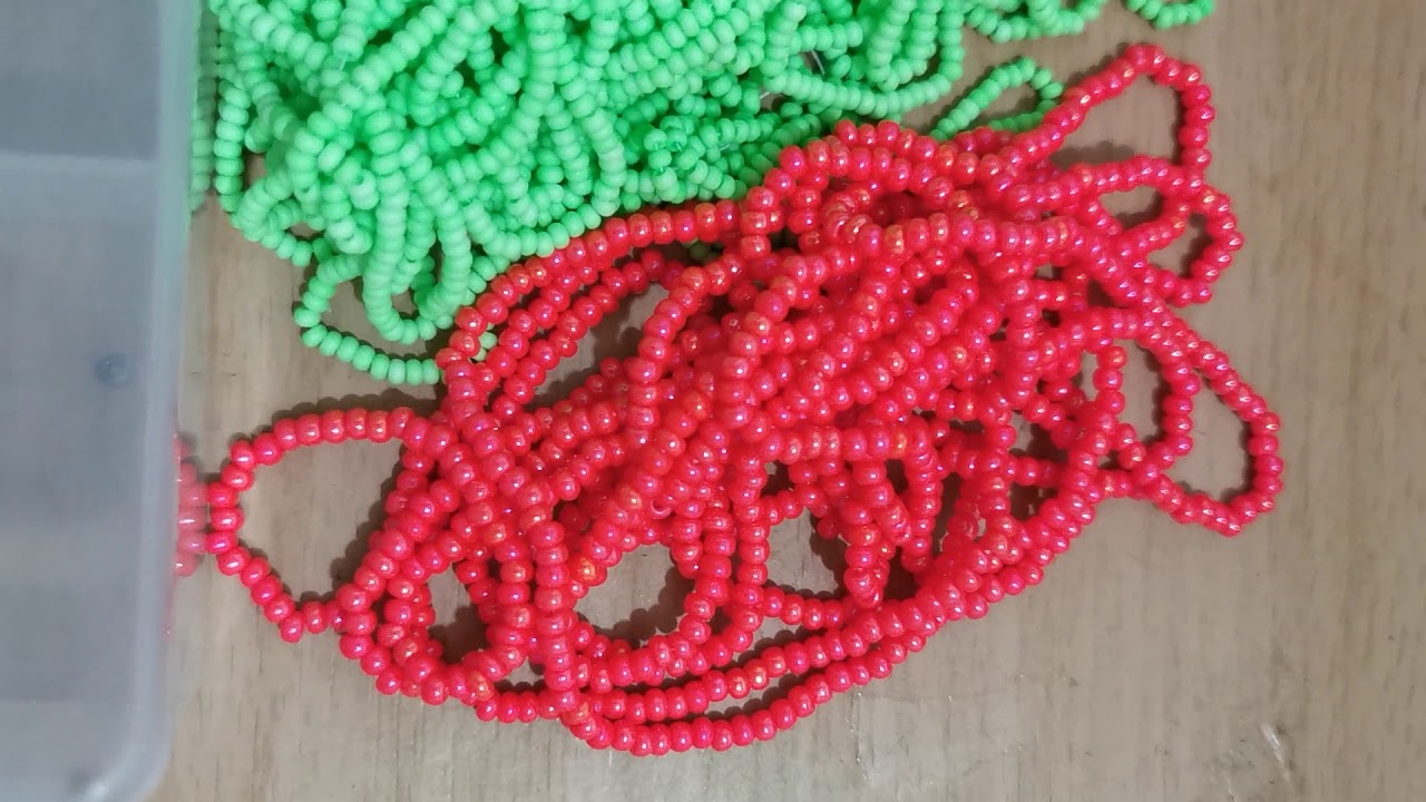 Tipos de chaquira para arte huichol