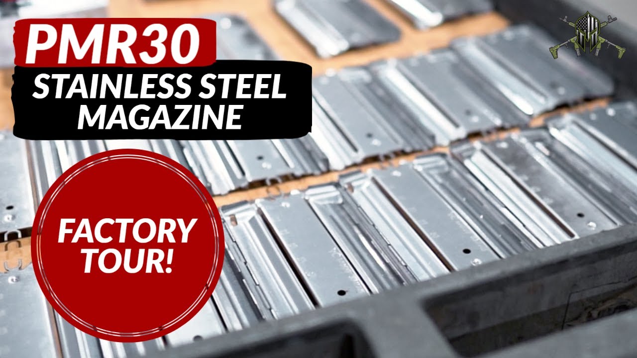 PMR30 Stainless Steel Magazine – Behind the Scenes Manufacturing Tour | M*CARBO