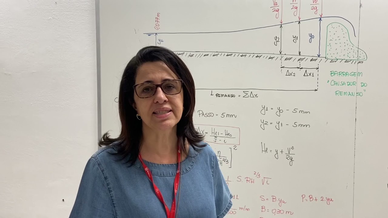 Escoamento gradualmente variado - REMANSO