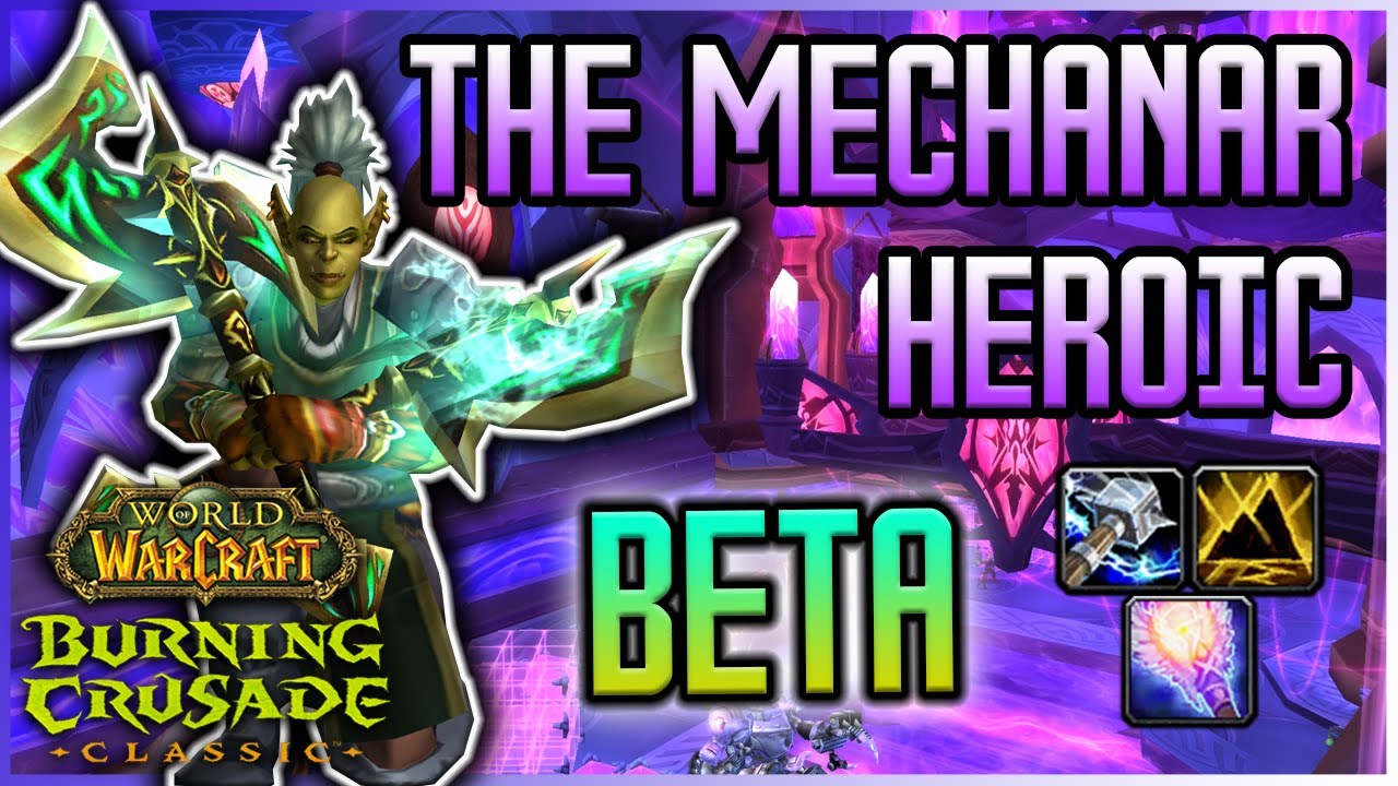 TBC Classic Enhancement Shaman Perspective - The Mechanar Heroic