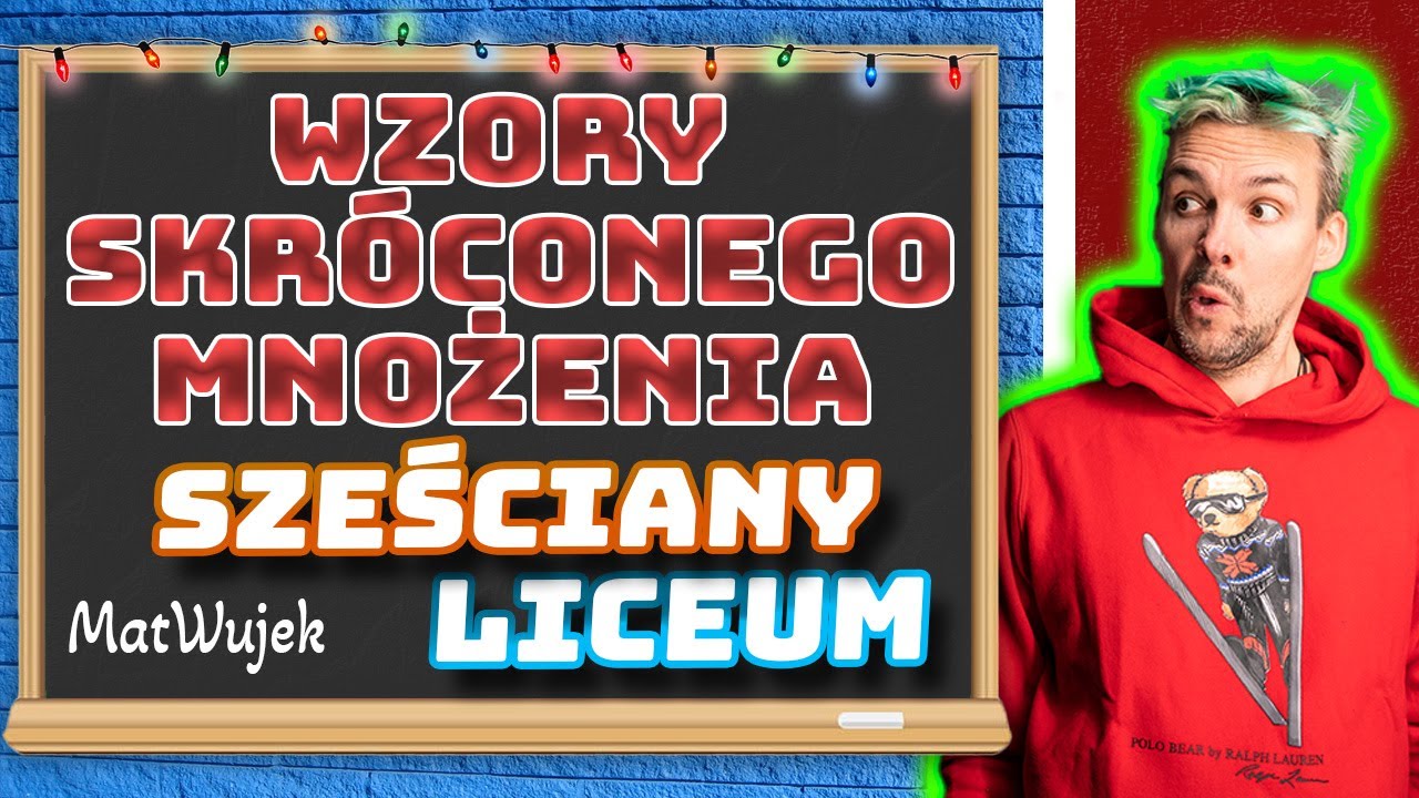 WZORY SKRÓCONEGO MNOŻENIA - SZEŚCIANY