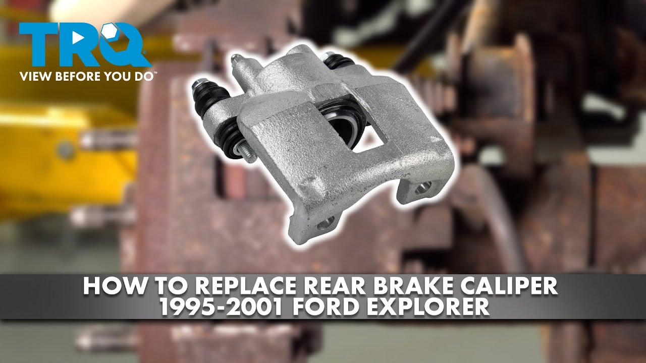 How to Replace Rear Brake Caliper 1995-2001 Ford Explorer
