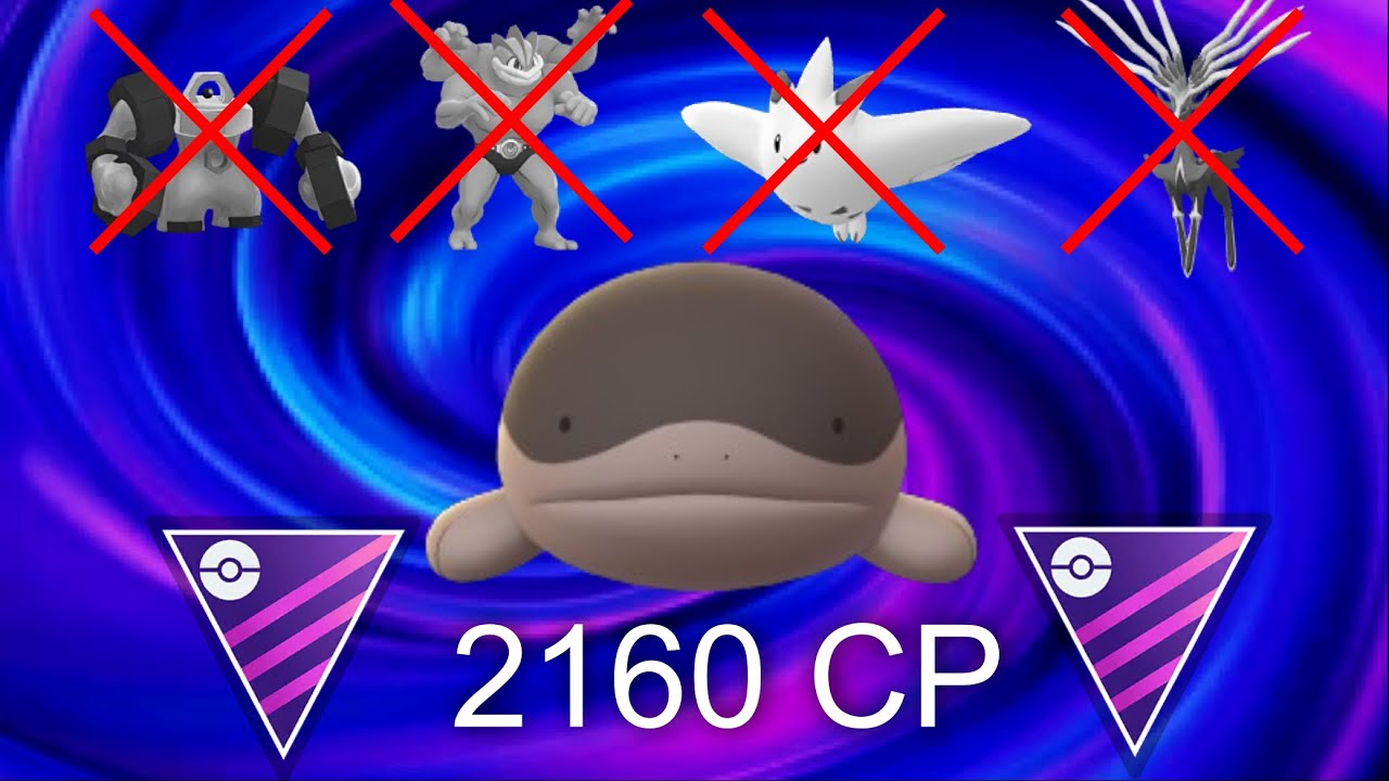Level 50 clodsire walls a lot of pokemon in the master league