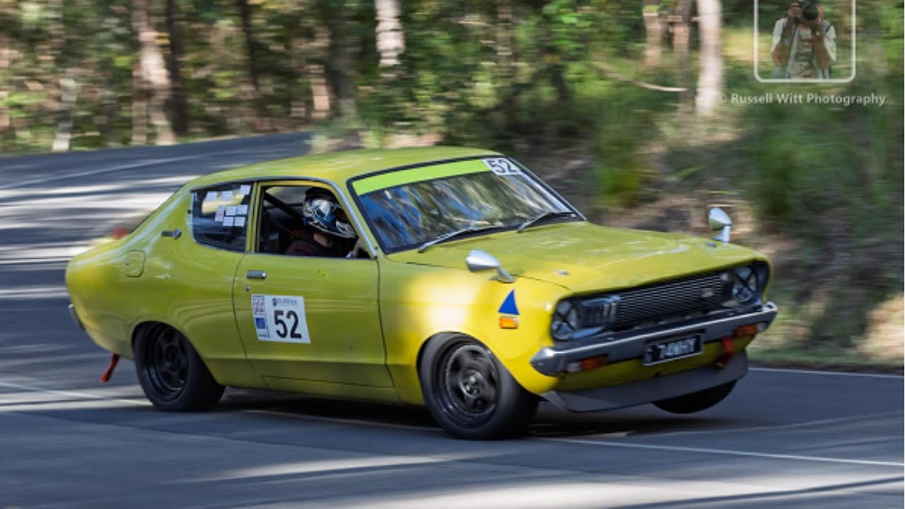 Noosa Hill Climb winter 2025 Datsun 120y