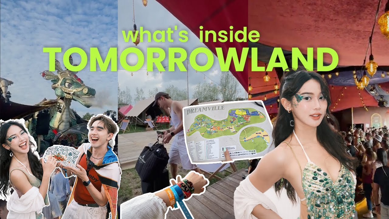 和弟弟的TOMORROWLAND 2025 🇧🇪✨FIRST GLAMPING EXPERIENCE 🎪 | MSKUAN