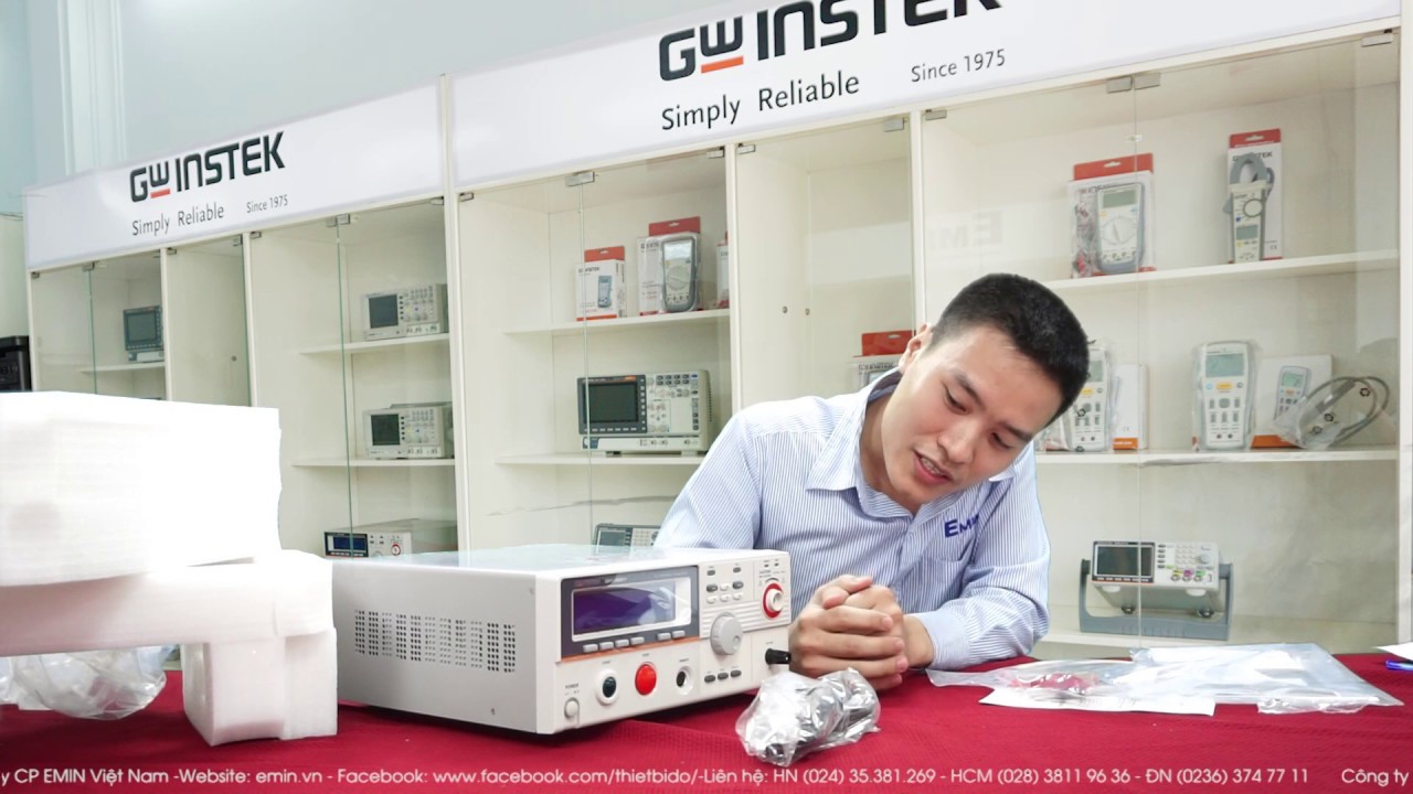 Máy kiểm tra an toàn điện GWinstek GPT-9601 EMIN Việt Nam