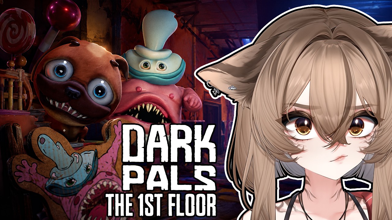 【DARK PALS】Полное прохождение: Камыш смотрит новый ужастик в стиле Poppy Playtime | Highlights