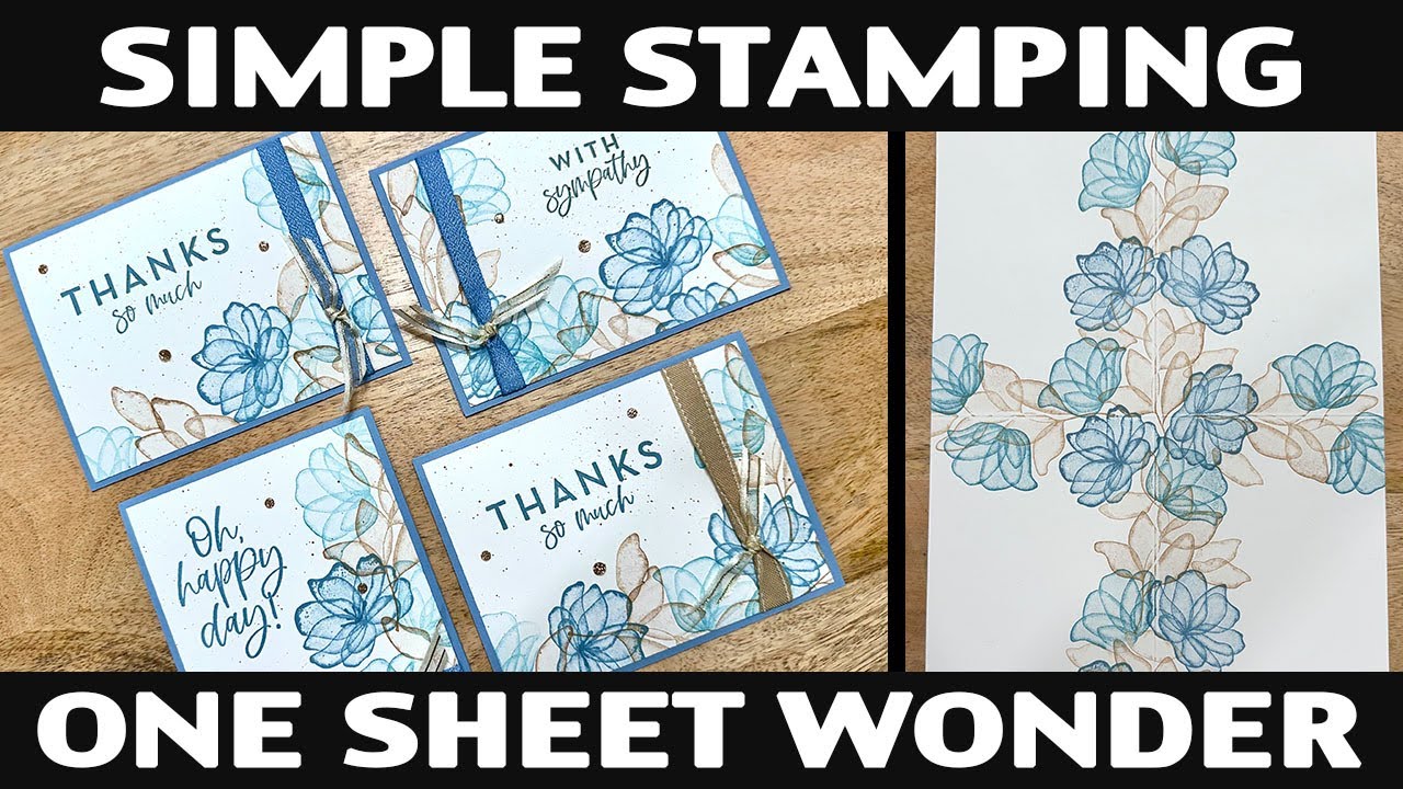 Stamping Jill - Simple Stamping One Sheet Wonder