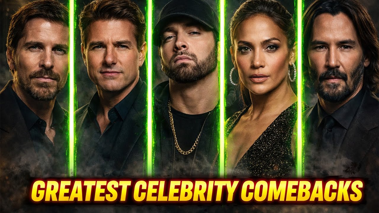 The Greatest Celebrity Comebacks Ever! #celebrity #hollywood #comeback