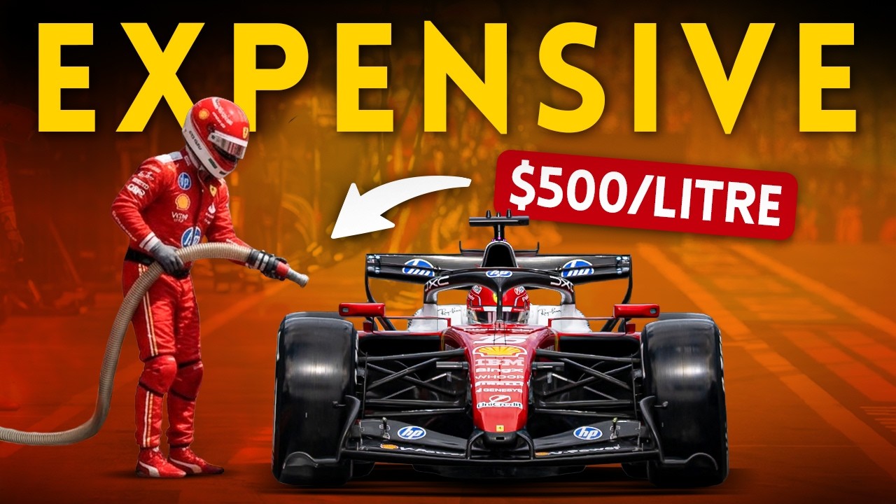 Why It costs $40,000 to fuel an F1 car!
