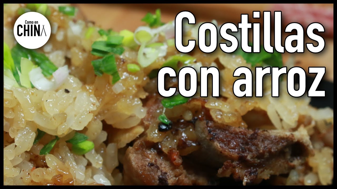 ARROZ GLUTINOSO con CERDO - Receta china original