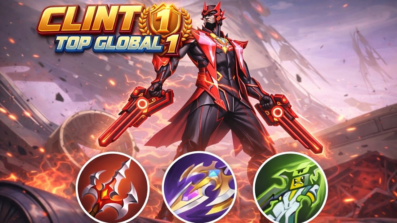 🔥 FIRST MATCH OF THE SEASON – CLINT DESTROYS EVERYONE! Mobile Legend Bang Bang 
