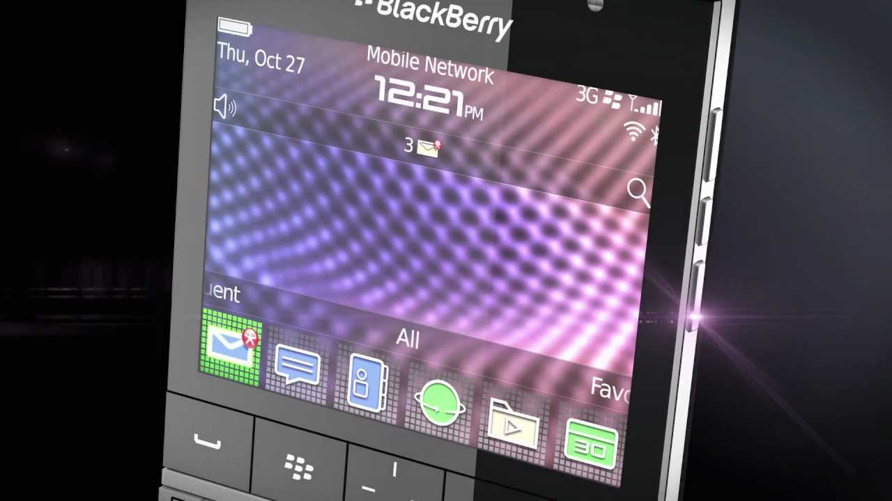 Official BlackBerry Porsche Design P'9981 Product Video