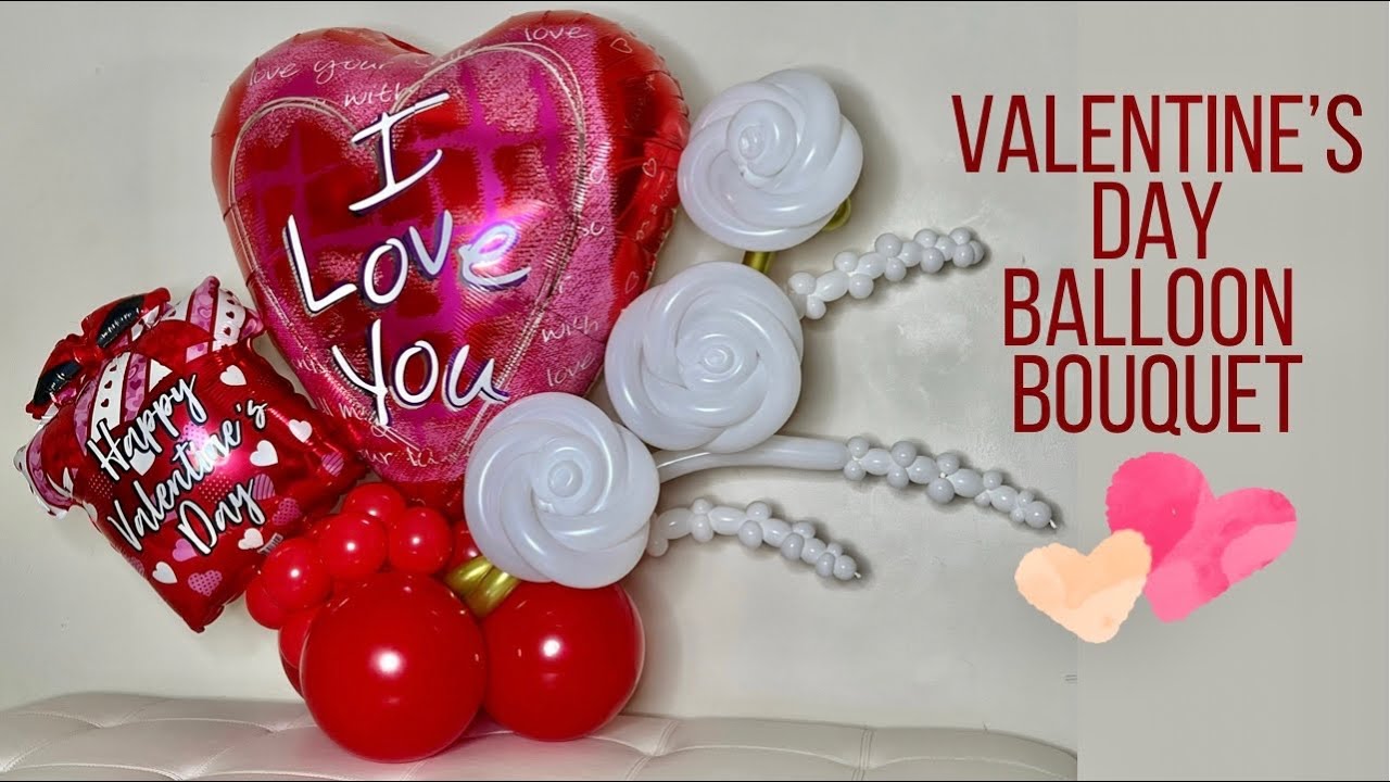 Valentine's Day Balloon Bouquet/Balloon Bouquet