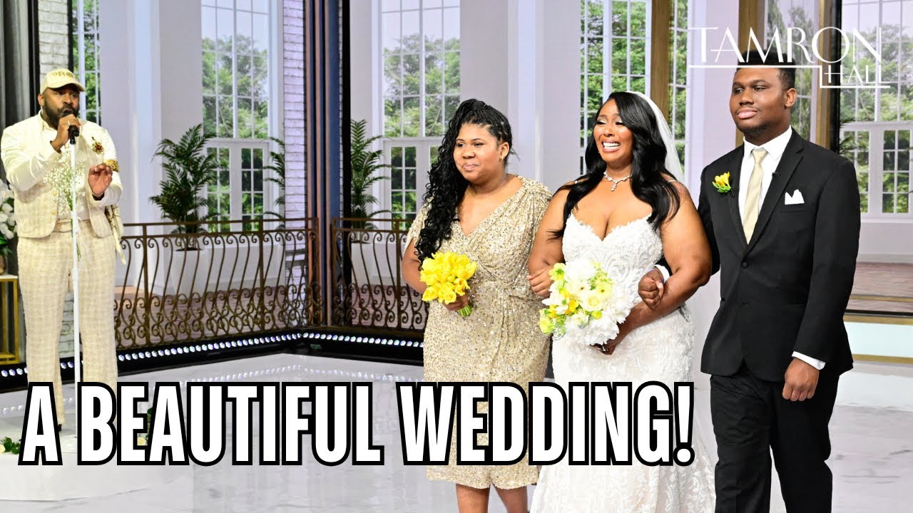 A Magical Wedding on Tamron Hall! Ft. Performance By Major.