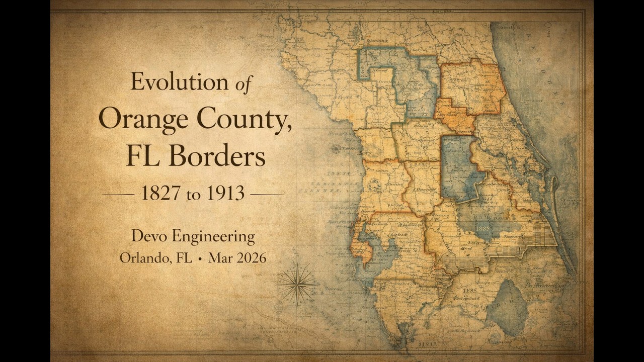 Orange County Florida Was Once Enormous &mdash; Here's What Happened To It