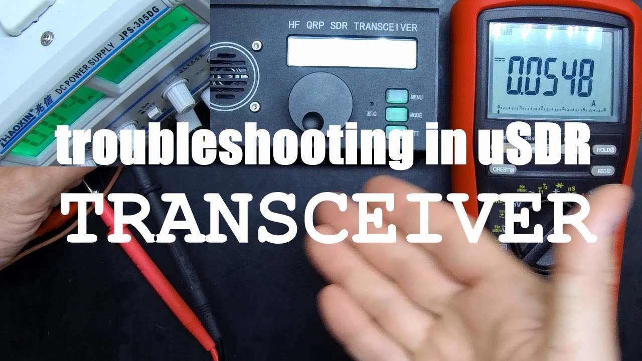 #SP1AD 🔧 Naprawa transceivera uSDR cz. 1/3 | uSDR transceiver repair part 1/3