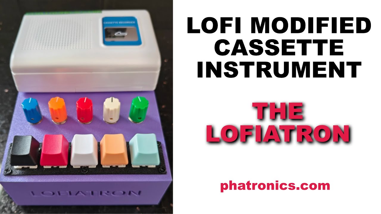 Lofiatron V2 Lofi Sampling Cassette Instrument Mellotron