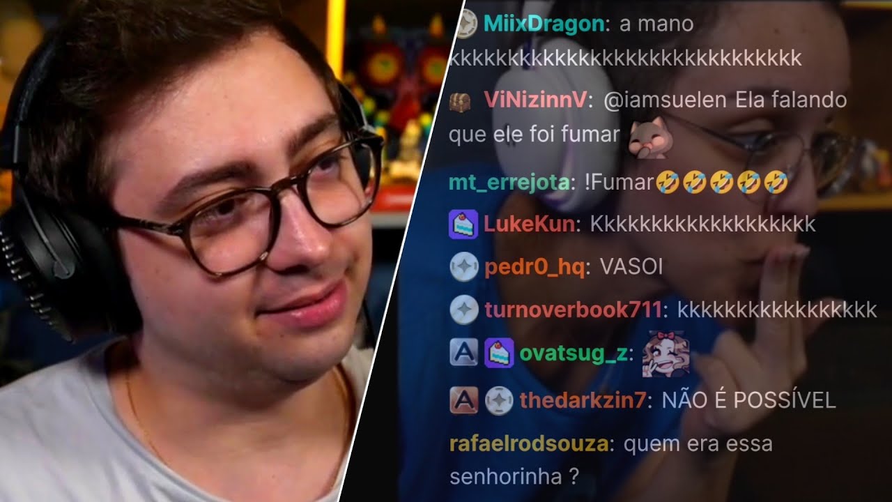 ALAN REAGINDO A MAETHE EXPONDO ELE AO VIVASSO KKKKKK