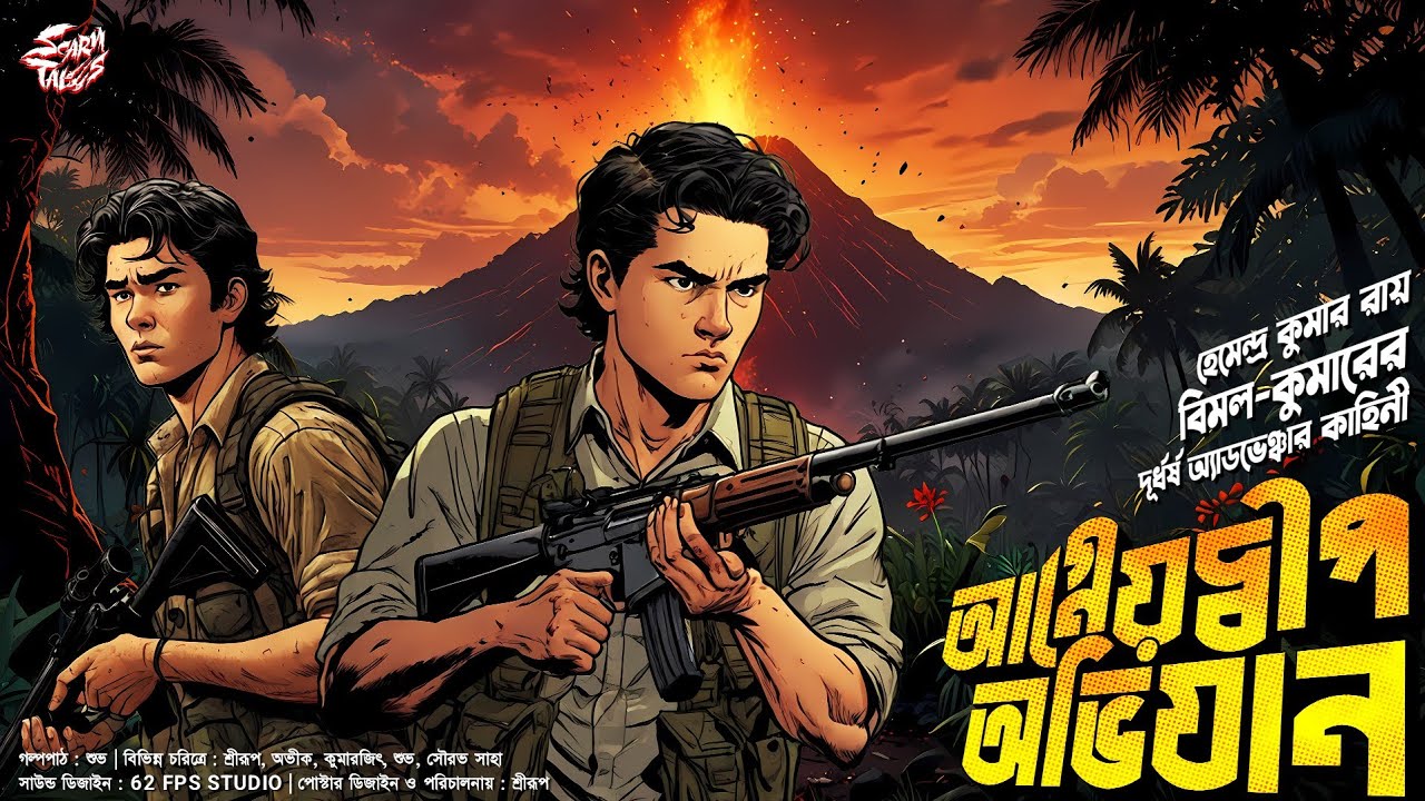 Treasure Hunt | আগ্নেয়দ্বীপ অভিযান | গুপ্তধনের গল্প | #sundaysuspense | Bimal Kumar Adventure