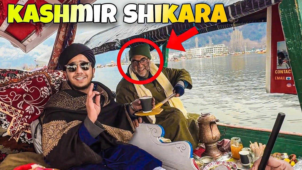 I Met Famous Mushtaq Kahwa 😍 | Kashmir Dal Lake Shikara Boat | Srinagar Hazrat Bal Full Vlog 