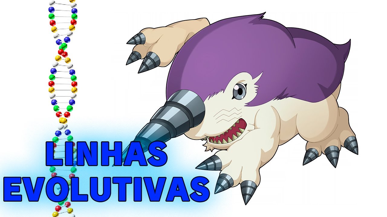DRIMOGEMON - Linhas Evolutivas