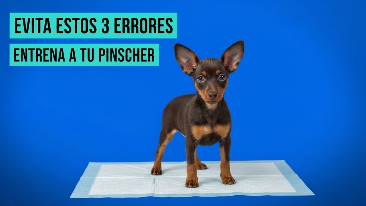 3 errores comunes al enseñar a tu pinscher a hacer sus necesidades 🐕