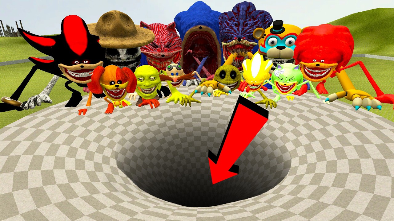 💪Who Is the Strongest In All The Sonic Tapes Family (Shin Sonic Family) in Garry's Mod !?