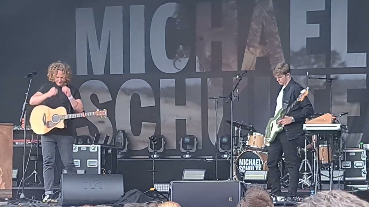 Michael Schulte - Falling Apart (live) @ UEFA Euro 2024 Festival Frankfurt Juli 2024