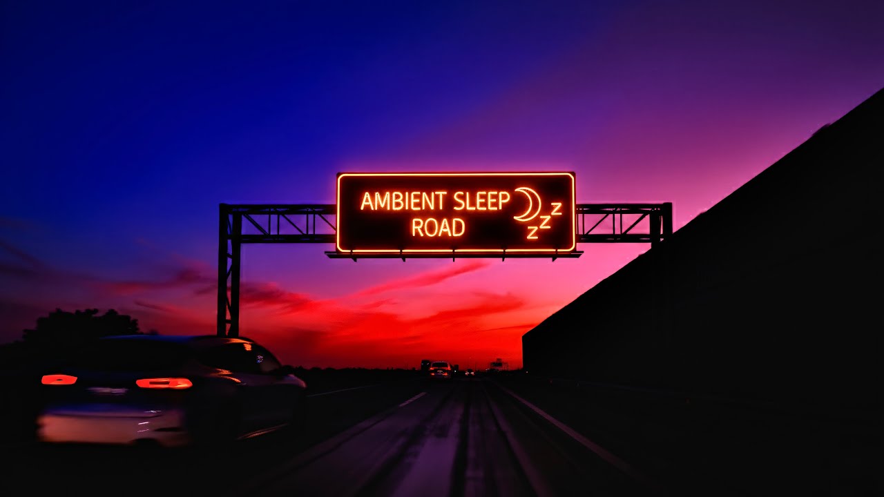 2 Hours of Relaxing Ambient Music | Sunset Highway for Sleep & Calm